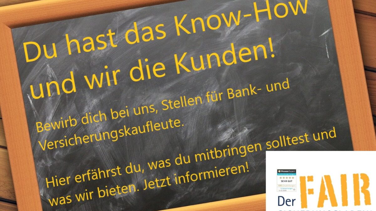 Stellenangebote Versicherungskaufleute Bankkaufleute Karlsruhe
