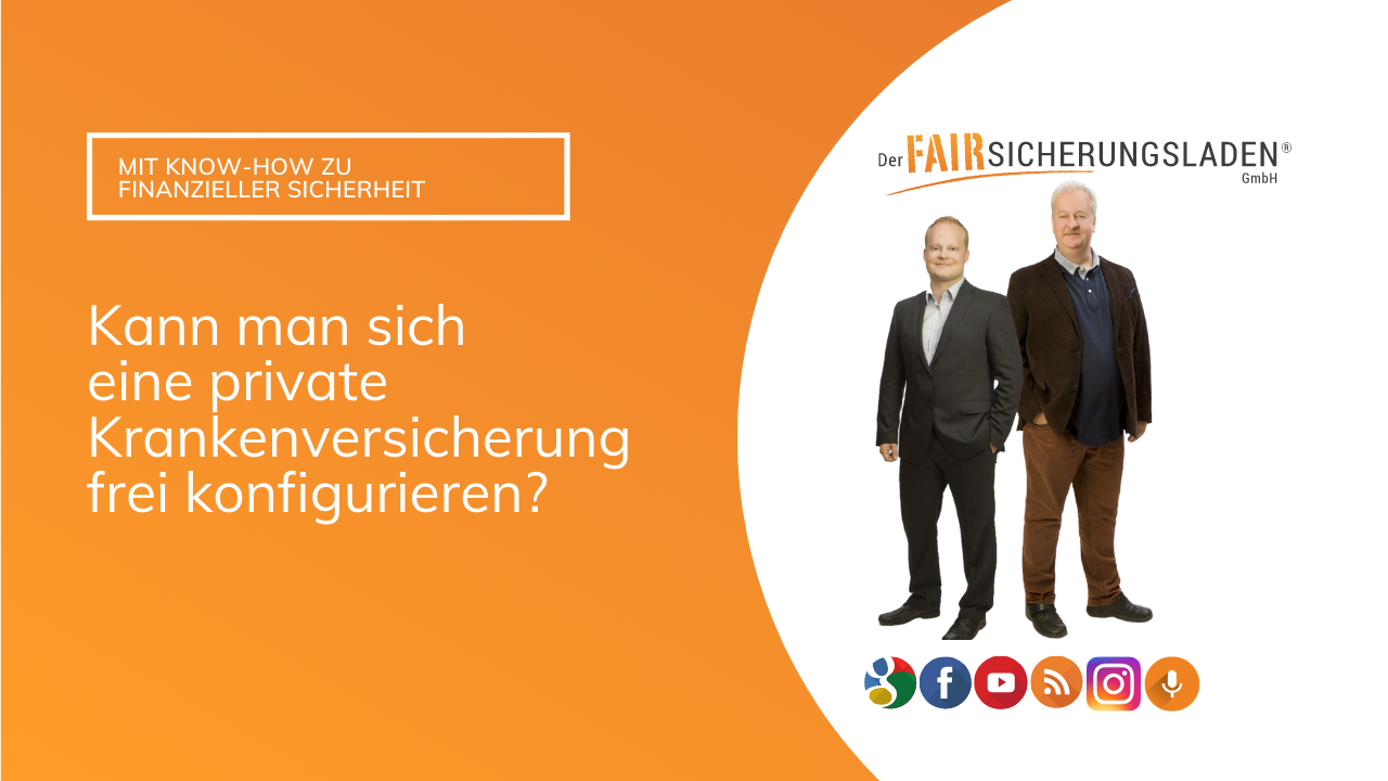 kann man eine PKV konfigurieren