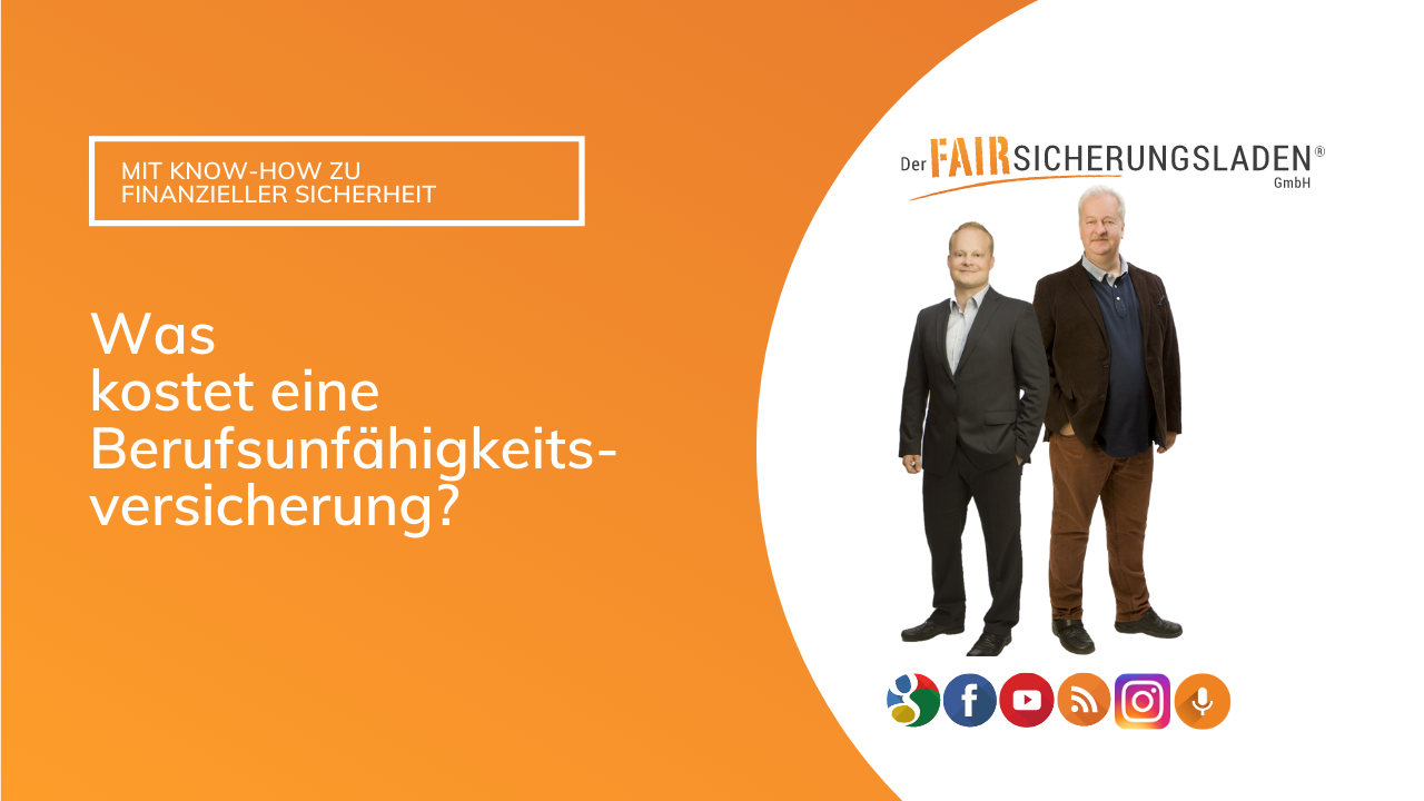 was kostet eine Berufsunfähigkeitsversicherung