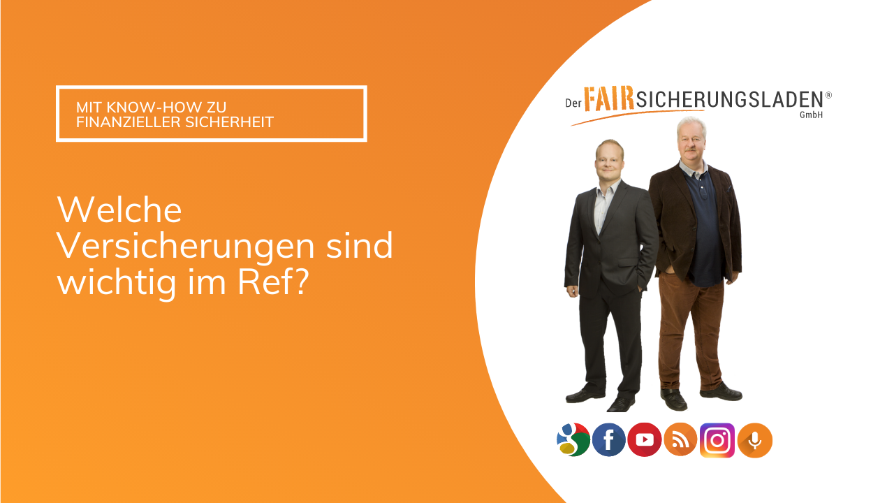 Welche Versicherungen sind wichtig im Ref thumb
