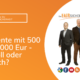 BU Rente mit 500 oder 1000 Euro ist sinnvoll oder nicht