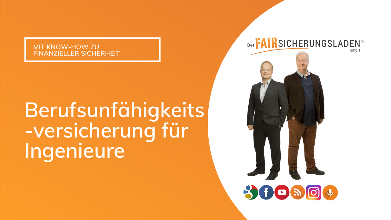 Berufsunfähigkeitsversicherung für Ingnieure