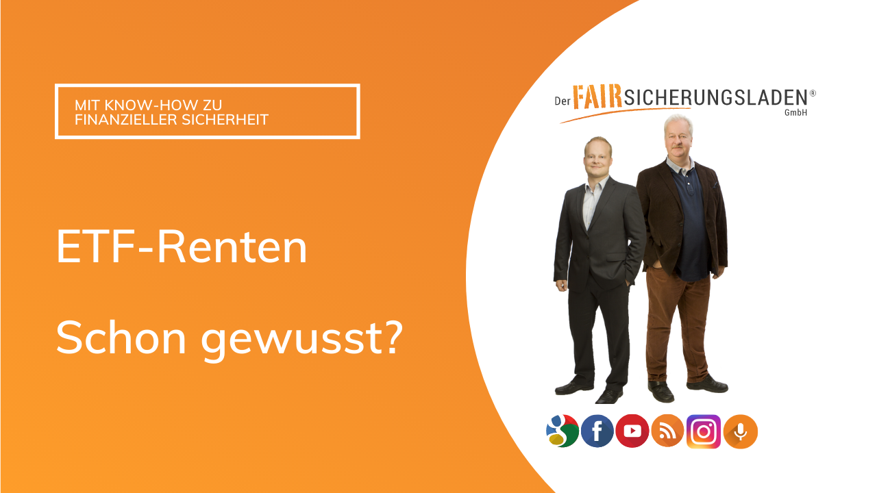 ETF Rentenversicherung schon gewusst