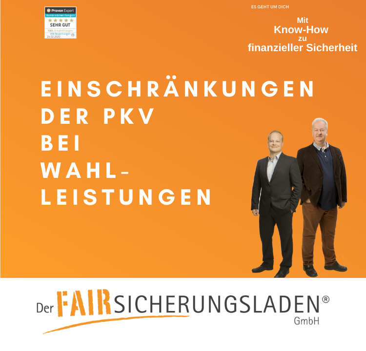 Einschränkungen der PKV Beamte bei Wahlleistungen Beihilfe