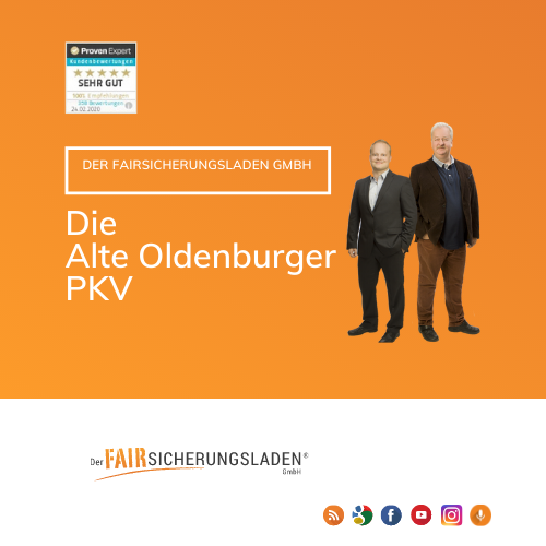 Alte Oldenburger PKV für Angestellte-Selbstständige-Freiberufler