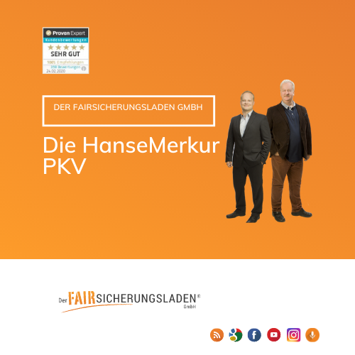 HanseMerkur PKV für Angestellte-Selbstständige-Freiberufler