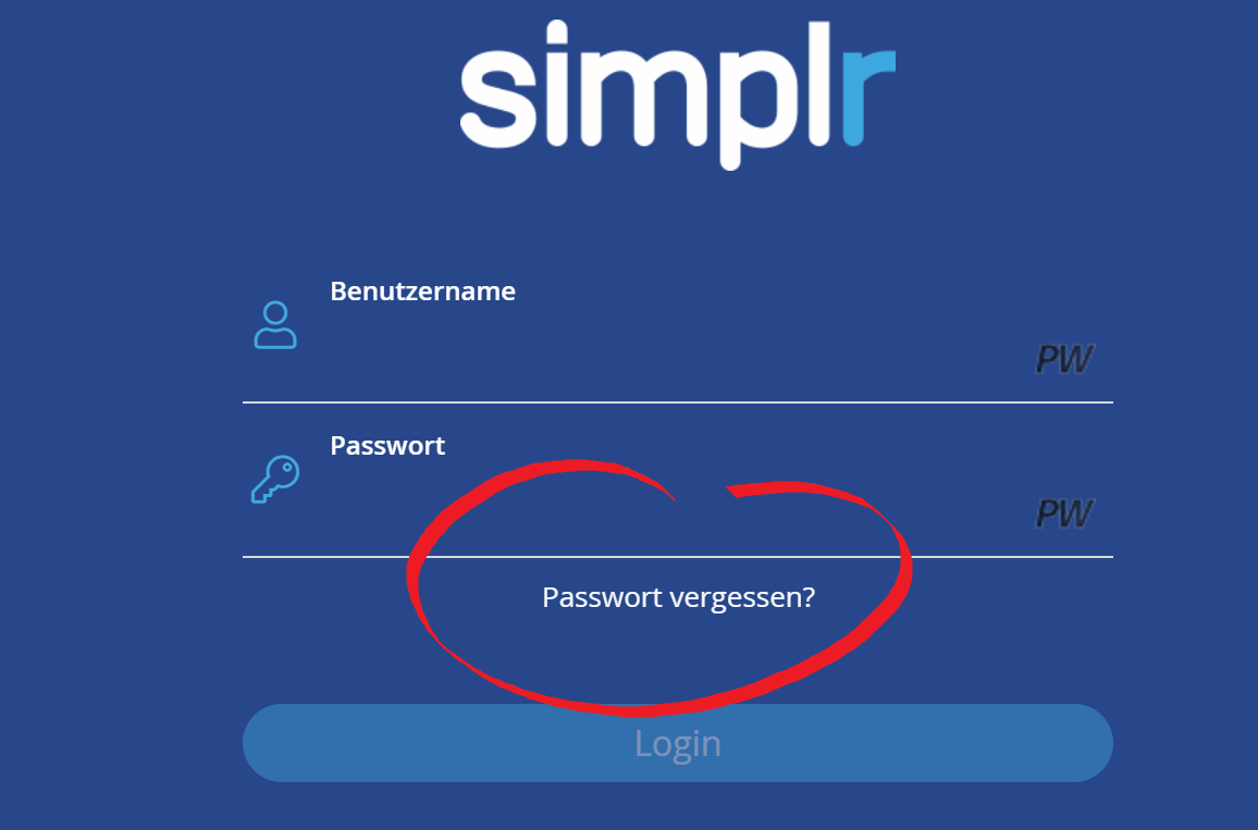 simplr-passwort-vergessen