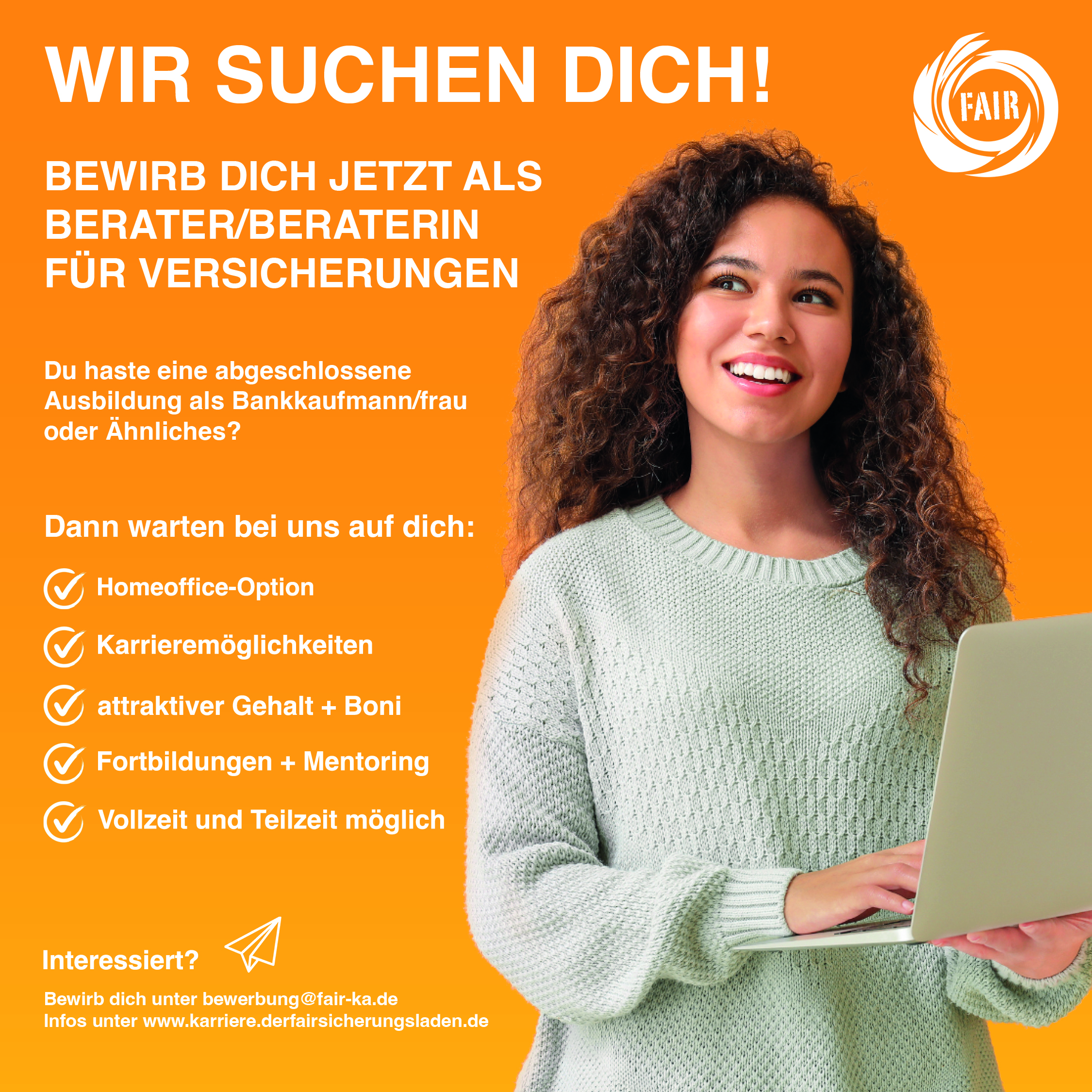 Stellenangebot Sachbearbeitung Versicherungen
