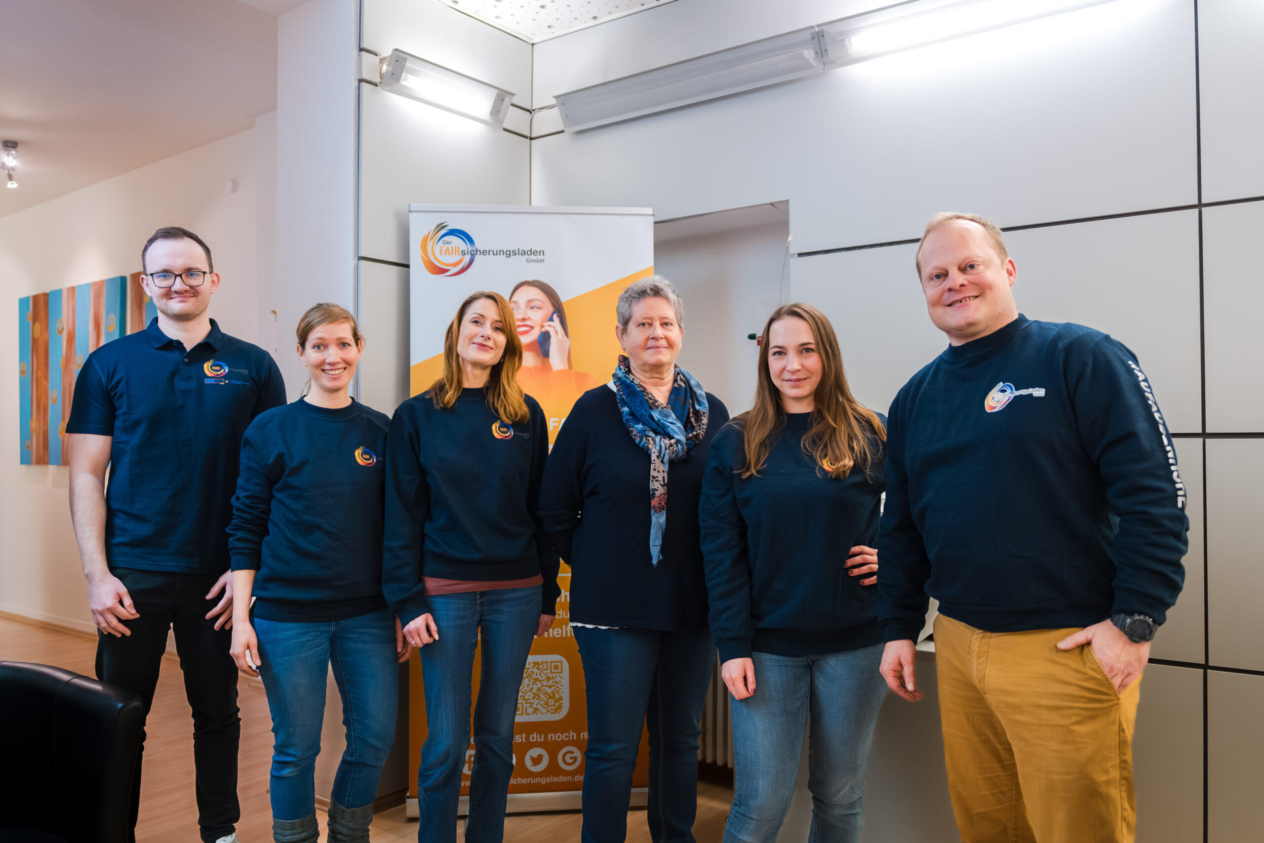 Das Team des Fairsicherungsladen Karlsruhe – Ihr Versicherungsmakler seit 1983