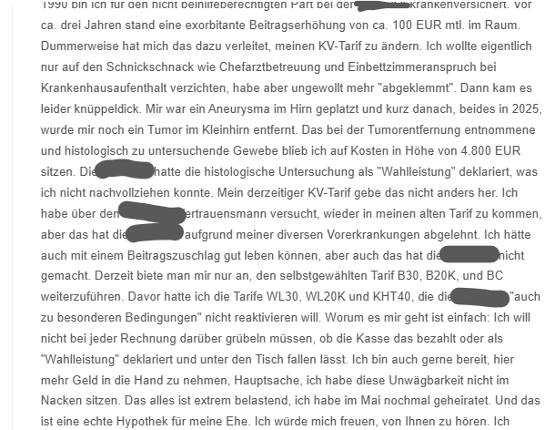 Kostenbeispiel Wahlleistungen PKV: Was Chefarztbehandlung und Zweibettzimmer im Krankenhaus kosten und welcher Anteil ohne Wahlleistungsbaustein beim Patienten hängen bleibt